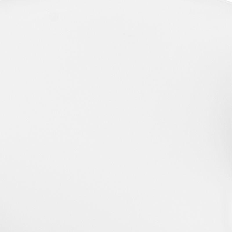 Flash Furniture Tana Mid-Back Walnut Wood Conference Office Chair in White LeatherSoft