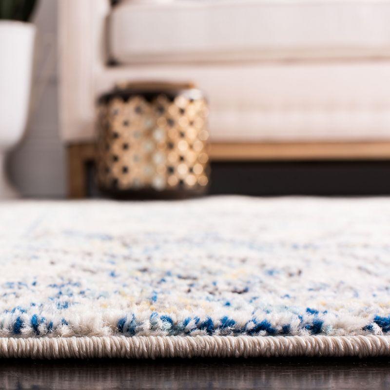Madison MAD603 Power Loomed Indoor Area Rug - Grey/Ivory - 6'7"x6'7" - Safavieh