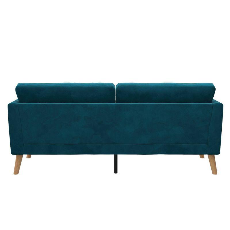 Gloria 75.5'' Velvet Square Arm Sofa