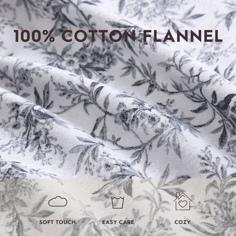Laura Ashley Laura Ashley Cotton Flannel Cozy Sheet Sets