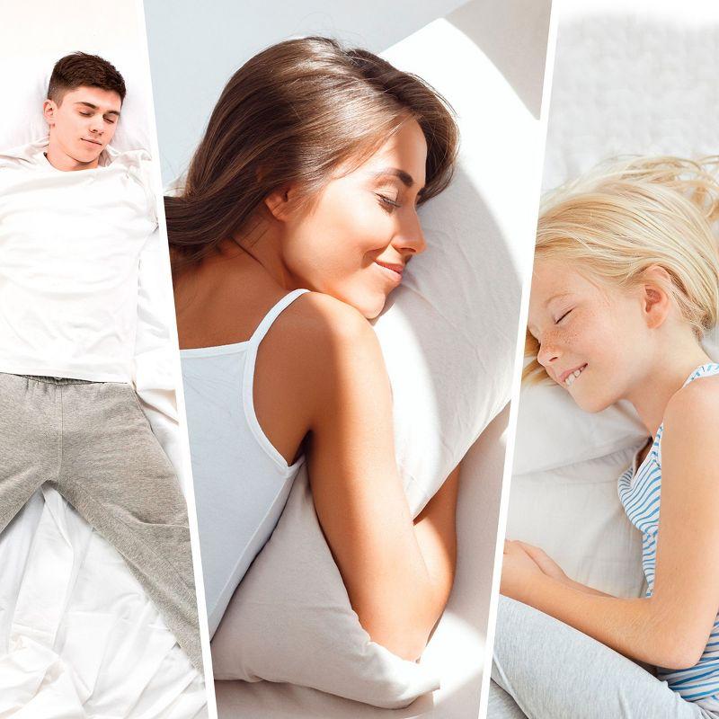 California Design Den Comfort Bed Pillows Standard Size set of 2, Cooling Luxury Hotel Pillows, for Back, Stomach, Side Sleepers 20 x 26 Inches