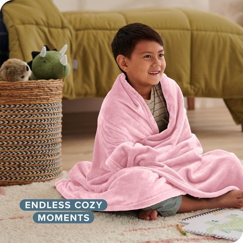 Bare Home Bare Home Microplush Fleece Blanket - Kid