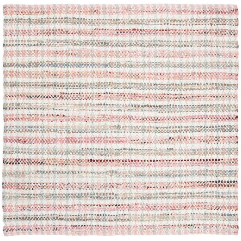 Montauk MTK950 Hand Woven Indoor Area Rug - Pink/Multi - 6'x6' - Safavieh.