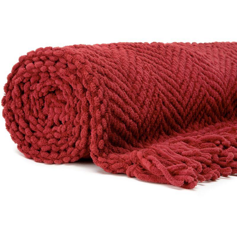 Chanasya Textured Knitted Throw