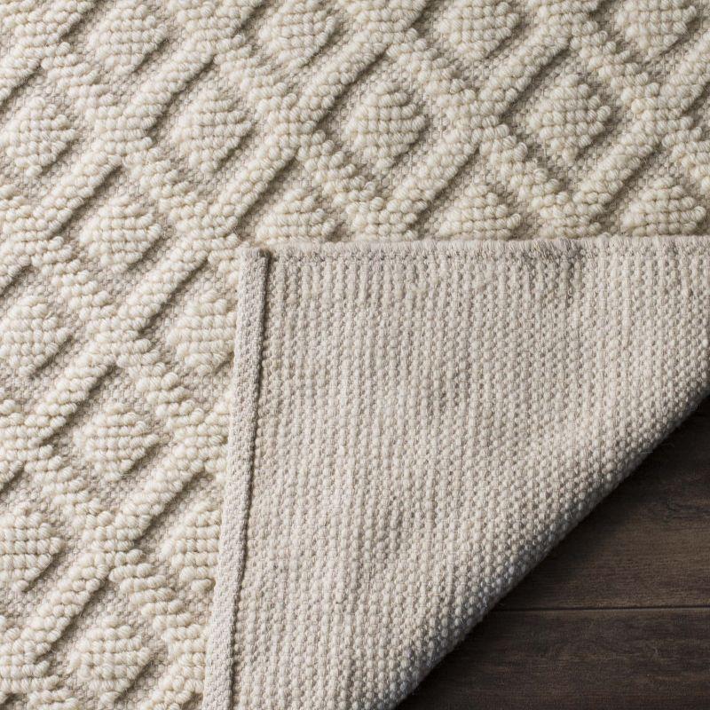 Vermont VRM104 Hand Woven Indoor Runner Rug - Ivory - 2'3"x22' - Safavieh