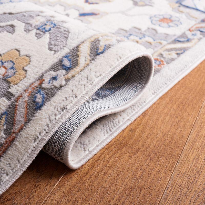 Eternal ETL226 Power Loomed Area Rug - Ivory/Gray - 8'x10' - Safavieh.
