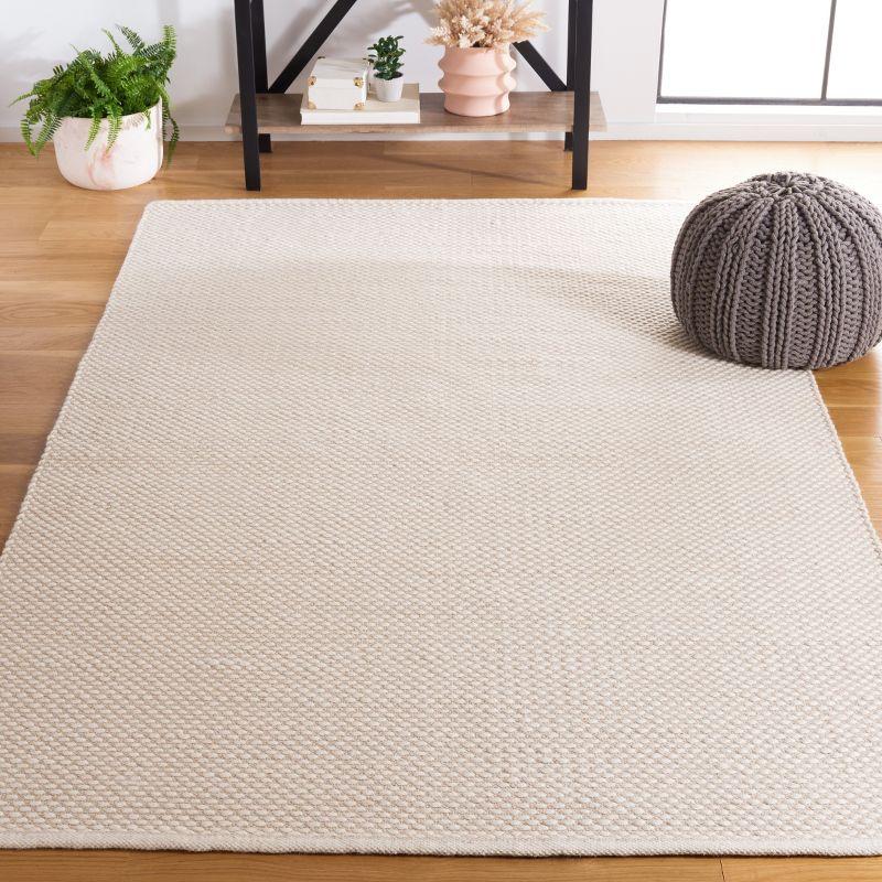 Vermont VRM650 Flat Weave Indoor Area Rug - Ivory - 6'x9' - Safavieh