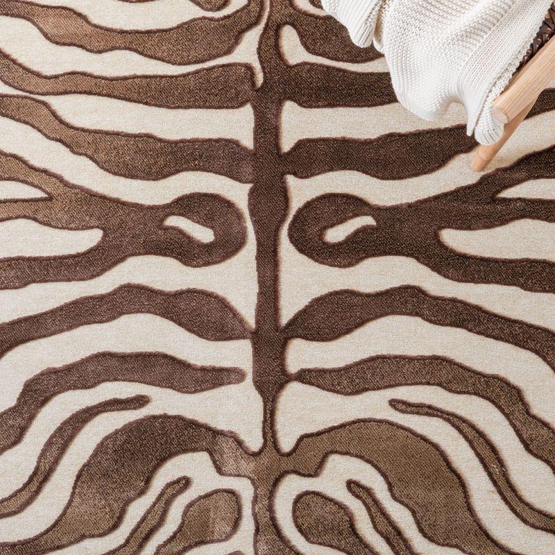 Paradise PAR83 Power Loomed Accent Rug - Creme - 2'7"x4' - Safavieh.