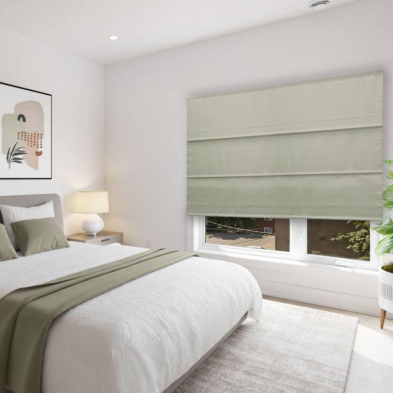Chicology Light Filtering Roman Shade