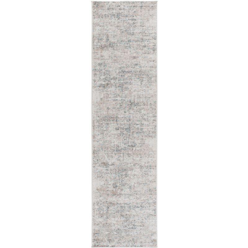 Adirondack ADR207 Non-Shedding Power Loomed Indoor Runner Rug - Beige/Slate - 2'6"x6' - Safavieh