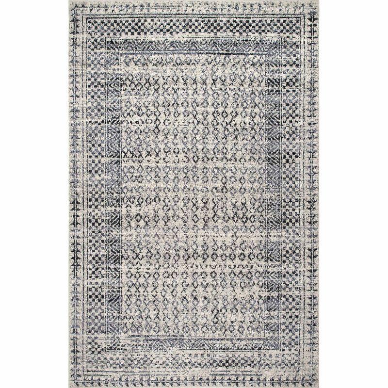 Nuloom Elodie Distressed Diamonds Indoor Area Rug