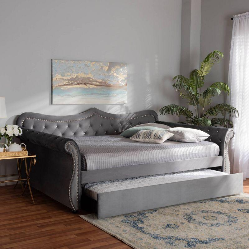 Leiser Upholstered Daybed with Trundle