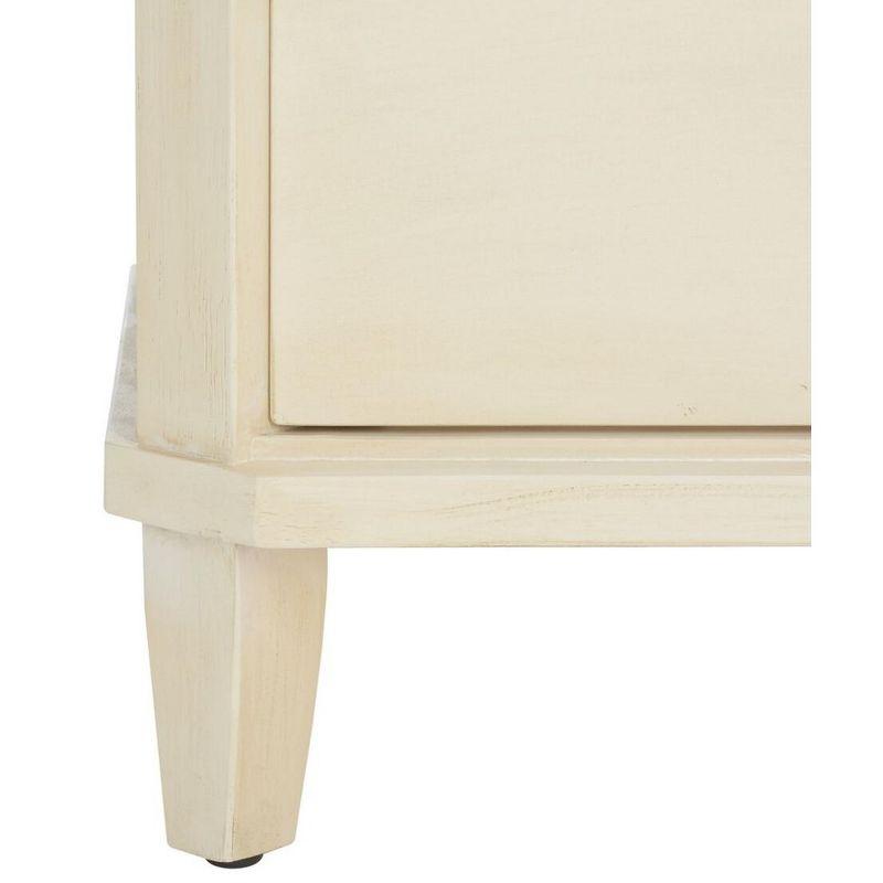 Joe Nightstand with Storage Drawers - Barley - Safavieh.