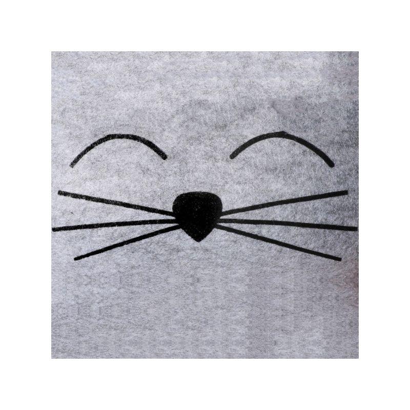 K&H Pet Products EZ Mount Window Bed Kitty Sill Gray with Kitty Face 27 X 11 X 6 Inches