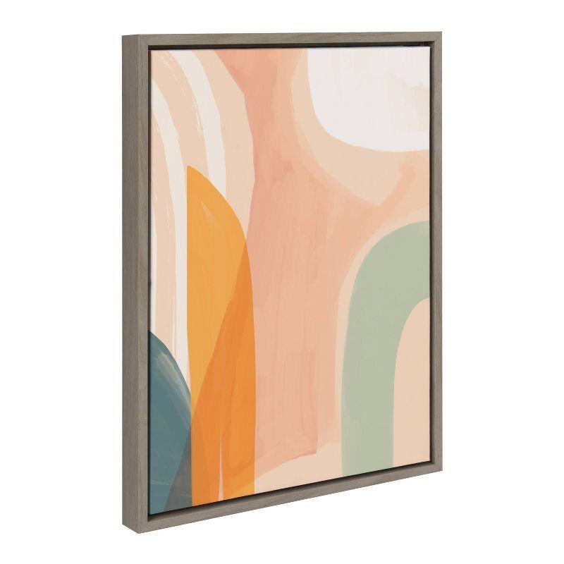 Sylvie Sunrise Over Marrakesh Framed Wall Canvas - Kate & Laurel All Things Decor