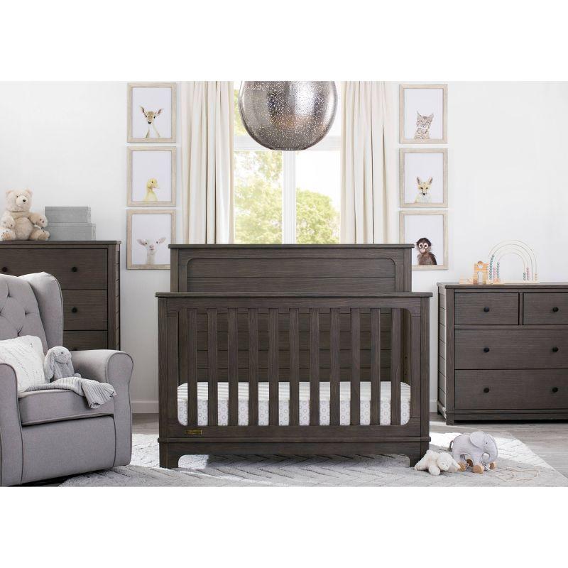 Simmons Kids' Slumbertime Monterey 4-in-1 Convertible Crib