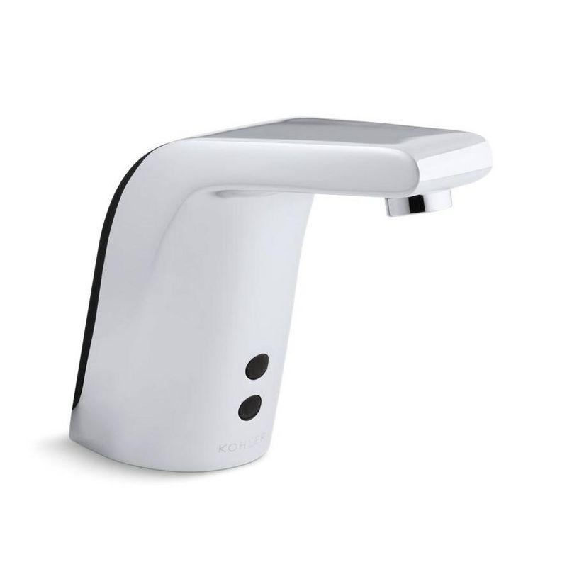 Sculpted Single-Hole Touchless Ac-Powered Commercial Bathroom Sink Faucet with Insight Technology and 5-3/4" Spout