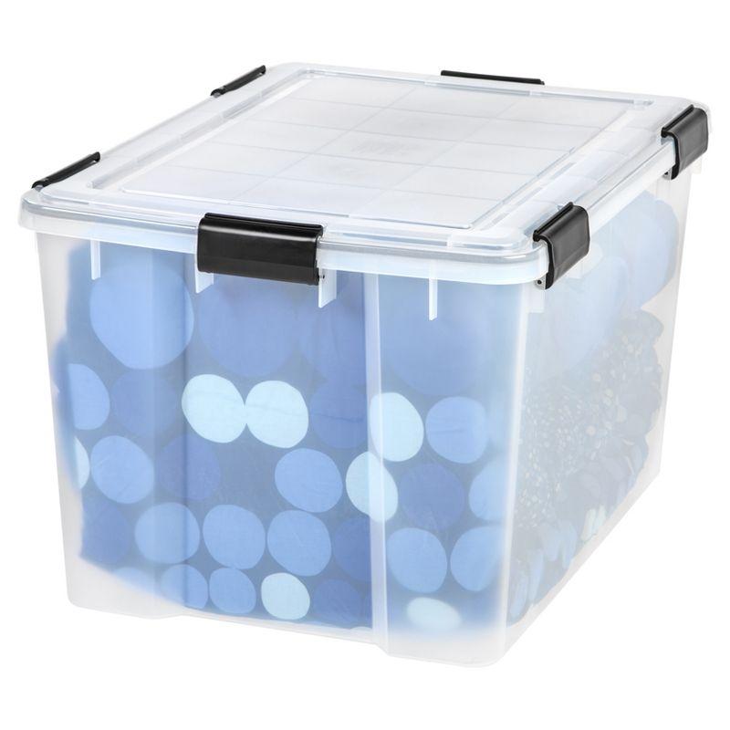IRIS USA, Inc. 6.5 Qt./2 Gal. Weatherproof Storage Tote