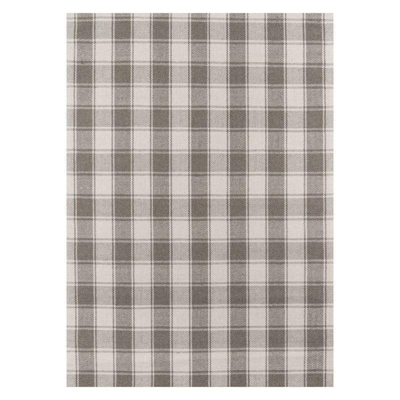 Marlborough Flatweave Wool Plaid Rug