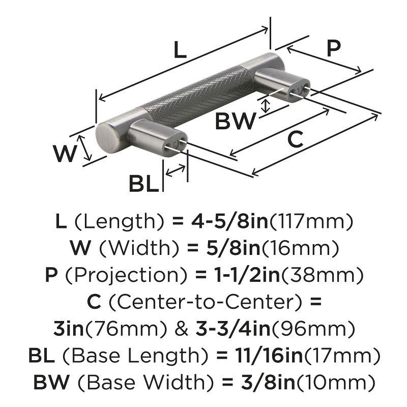 3" Center Bar Pull