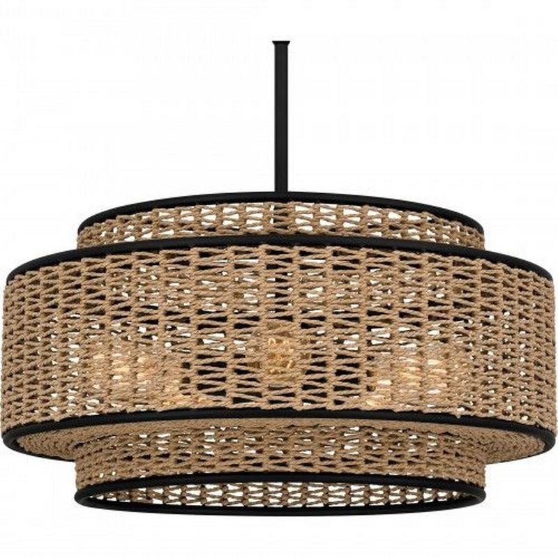 Quoizel Lighting 5 - Light Pendant in  Matte Black