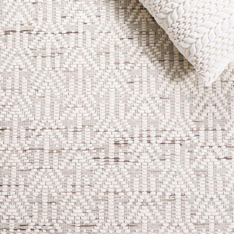 Marbella MRB431 Hand Woven Indoor Area Rug - Ivory/Beige - 5'x8' - Safavieh