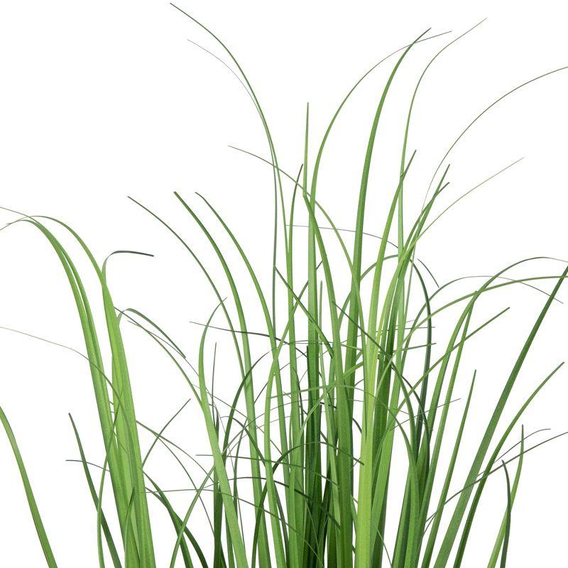 28'' Faux Onion Grass Tree in Basket