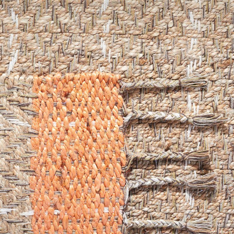 August Grove® Bering Hand Woven 0.8 Jute 0.2 Cotton Southwestern Rug