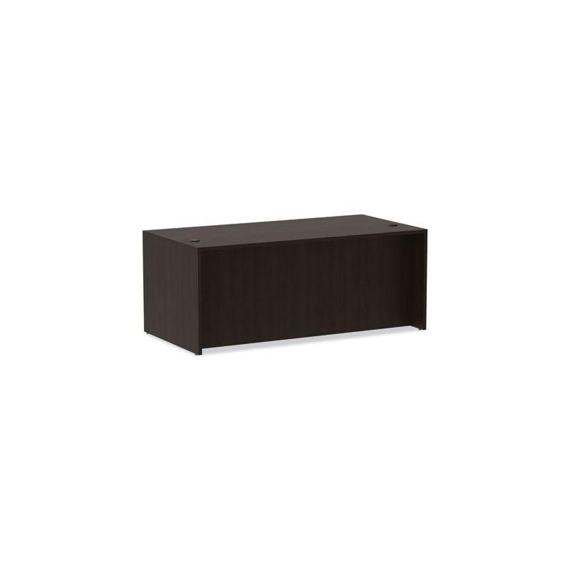 Alera Alera Valencia Series Straight Front Desk Shell, 71" x 35.5" x 29.63", Espresso