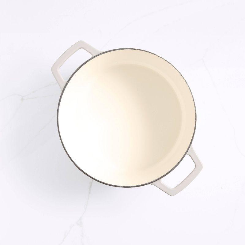 Martha Stewart Martha by Martha Stewart 5 QT Enameled Cast Iron Dutch Oven w/Lid | Wayfair