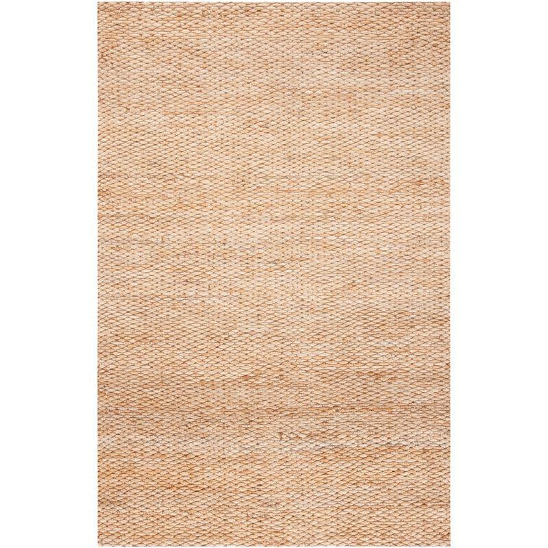 Natural Handwoven Jute Area Rug, 5x8 Feet