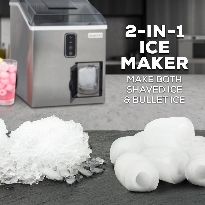 Igloo 44 lb Ice Maker and Dispensing Ice Shaver