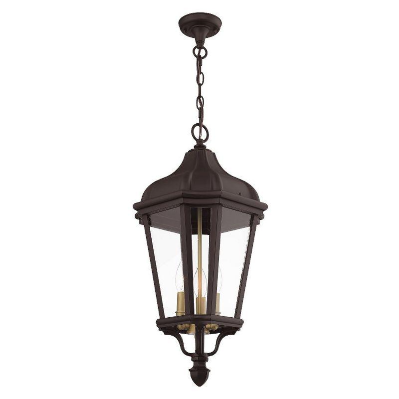 Livex Lighting Morgan 3 - Light Pendant in  Bronze