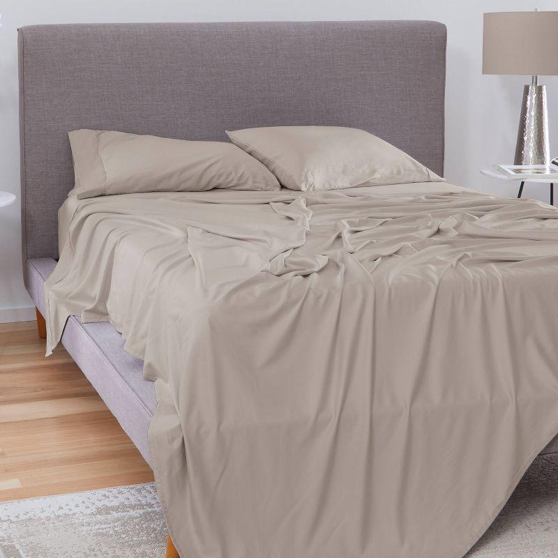 Bedgear Queen Hyper Cotton Sheet Set Medium Beige