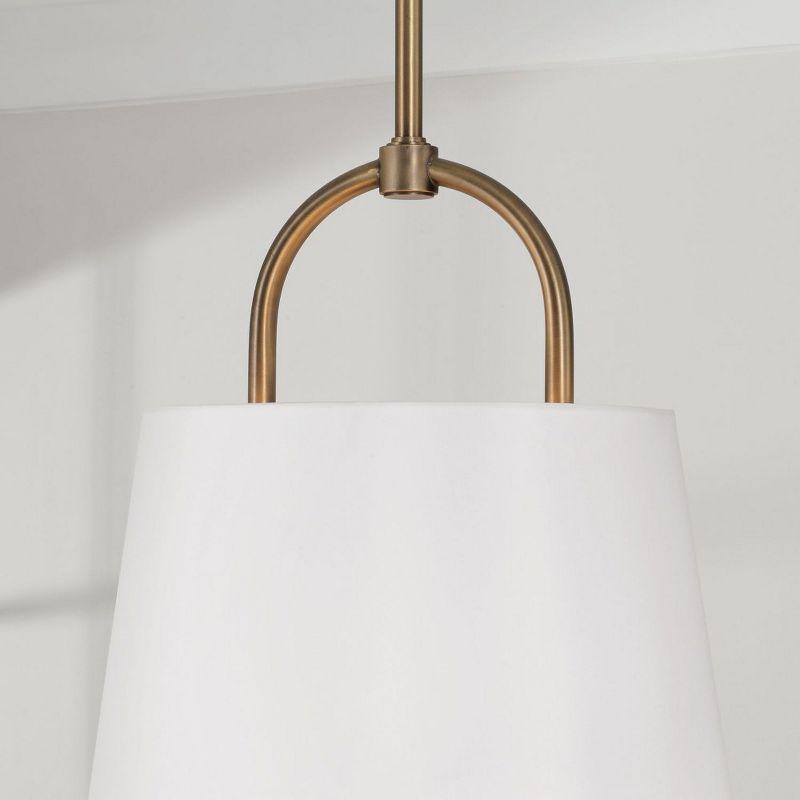 Capital Lighting Brody 1 - Light Pendant in  Aged Brass