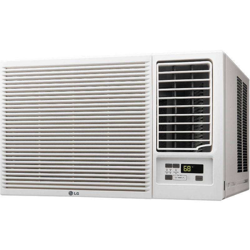 Lg 23,000 Btu 230v Window-mounted Air Conditioner With 11,600 Btu Supplemental Heat Function