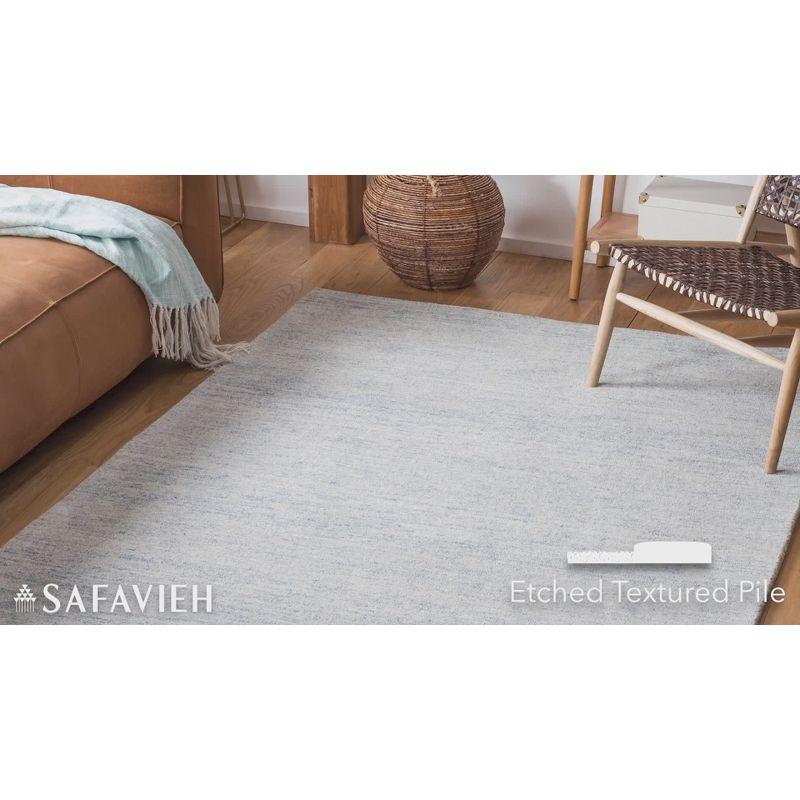 Metro MET867 Hand Tufted Indoor Accent Rug - Blue/Ivory - 3'x5' - Safavieh