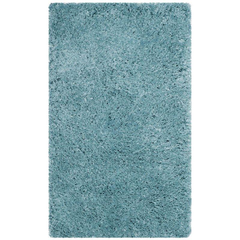 Polar Shag PSG800 Power Loomed Area Rug  - Safavieh