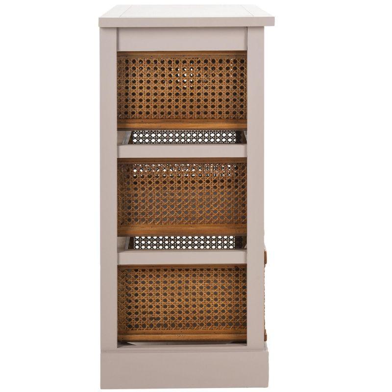 Jackson 4 Drawer Unit - AMH6504 - Barley/Cane Drawers - Safavieh Couture