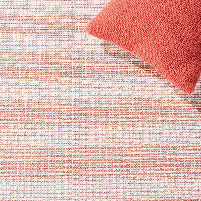 Hampton HTN231 Power Loomed Indoor/Outdoor Area Rug - Terracotta - 4'x6' - Safavieh.