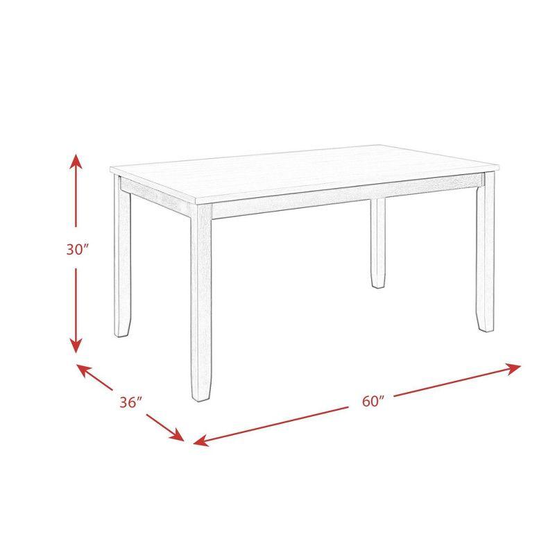 6pc Kona Dining Set - Picket House Furnishings