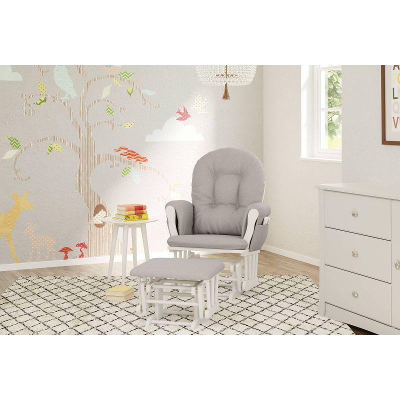 Hoop Glider with Ottoman