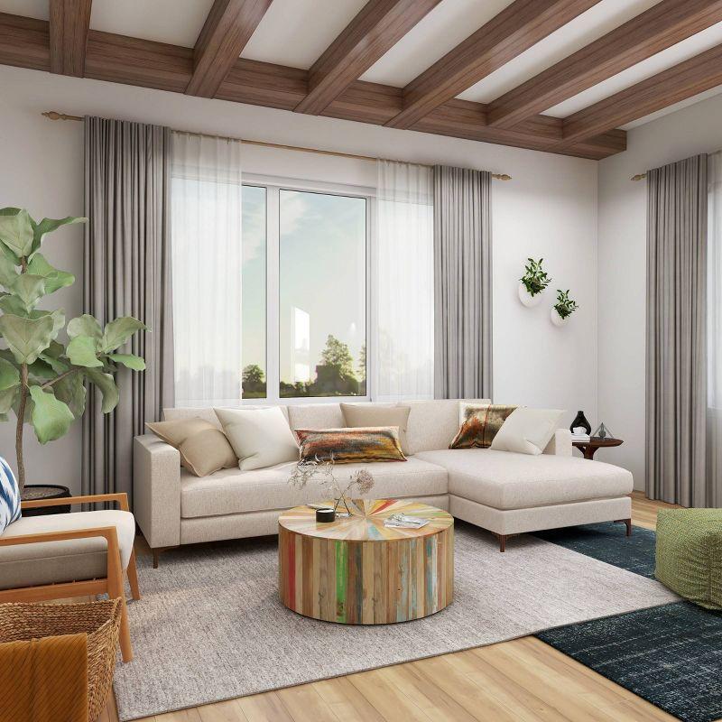 Dakota Fields Solid Wood Coffee Table