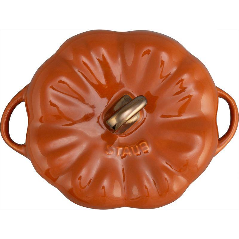 Staub Ceramic Pumpkin Cocotte