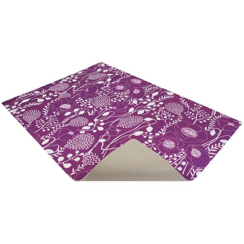 Cat Litter Mat for Litter Box, Protective & Decorative - Absorbent, Waterproof, Machine Washable