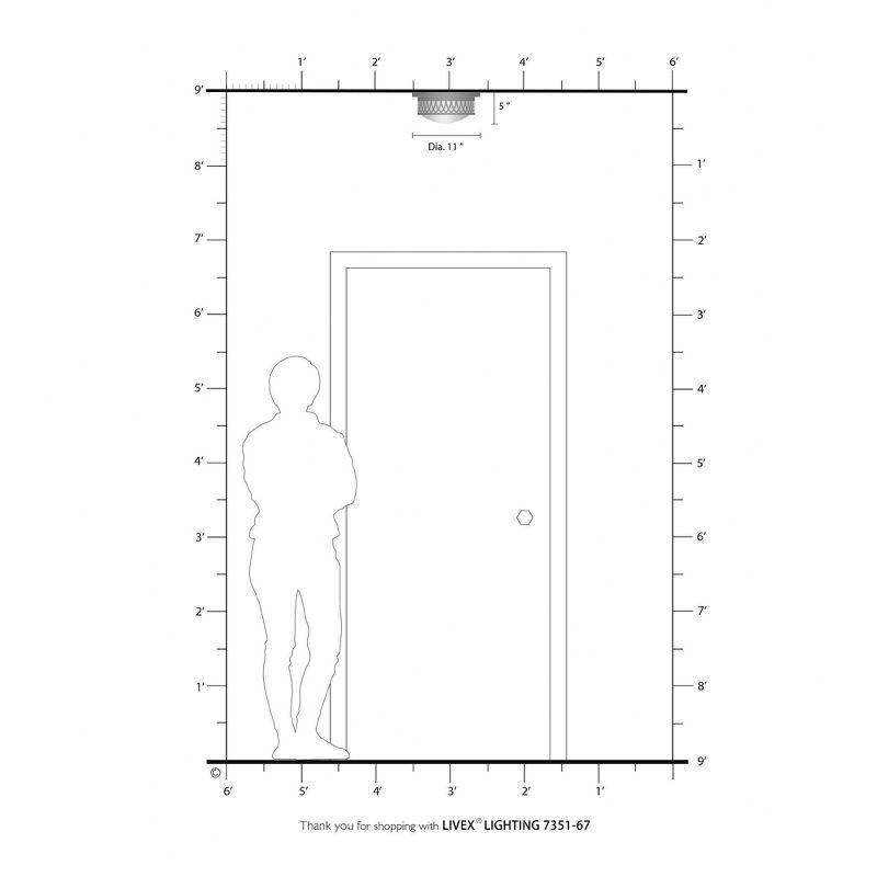 Livex Lighting Westfield 2 - Light Flush Mount in  Olde Bronze