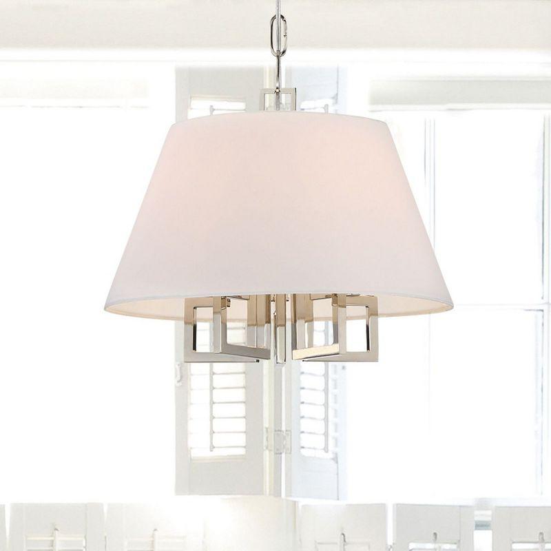 Crystorama Lighting Westwood 5 - Light Chandelier in  Polished Nickel