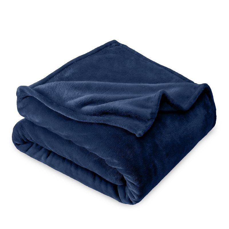 Bare Home Bare Home Microplush Fleece Blanket - Fuzzy, Warm, Bed/Throw Blanket