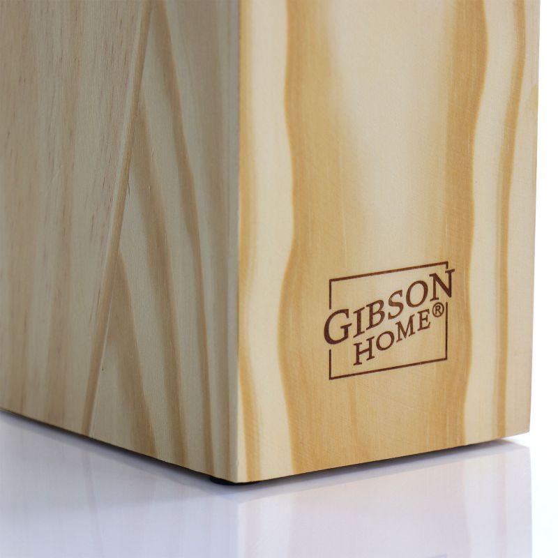 Gibson Home Gibson Home Westover Stainless Steel 13 Piece Knife Block Set