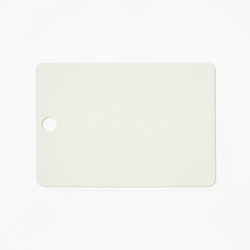 9"x13" Recycled Poly Essentials Cutting Board Vintage Cream - Figmint™: Reversible, Dishwasher-Safe